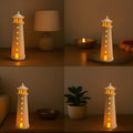 2-in-1 Lighthouse Showpiece | Elegant Decorative Piece for Bedroom & Living Room